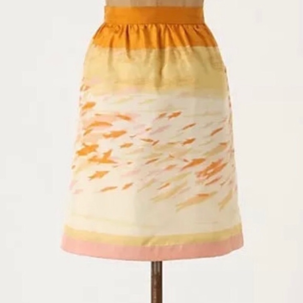 Anthropologie We Love Vera Fishbowl Skirt